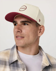 Hermosa Two Tone Hat | Burgundy