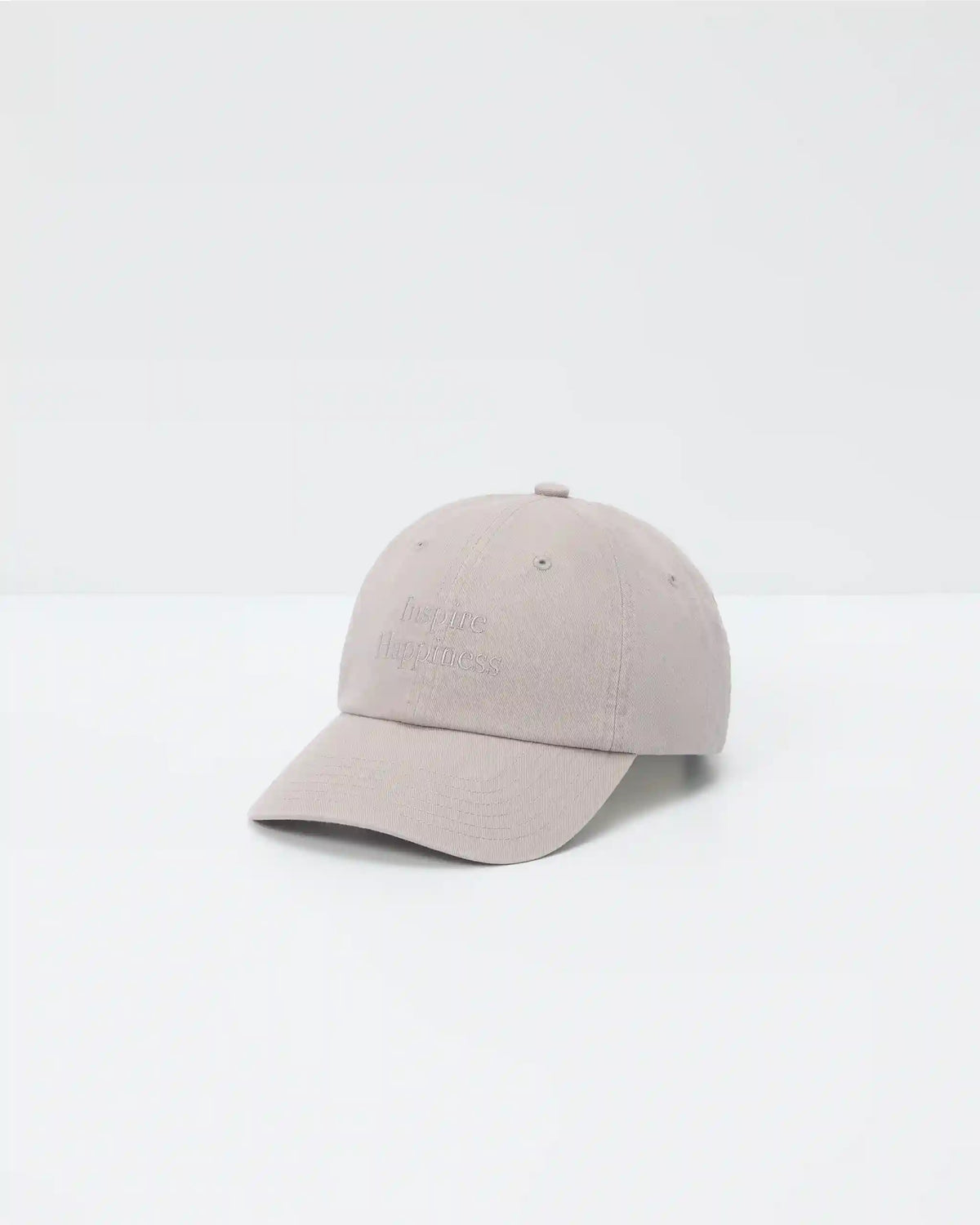 Inspire Happiness Dad Hat | Soft Pewter