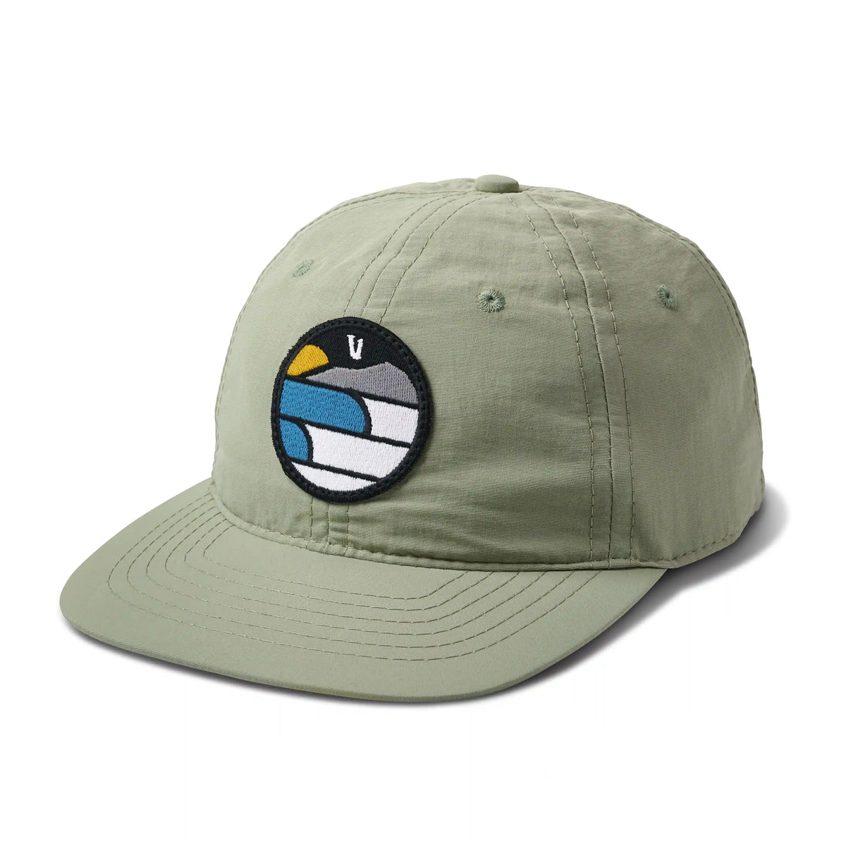 Waves Mountain Sun Hat | Grey