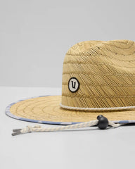Beacons Lifeguard Hat | Dusty Blue Plumeria