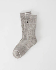 V1 Crew Sock | Mocha Heather