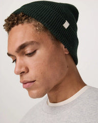 Alpine Waffle Beanie | Evergreen