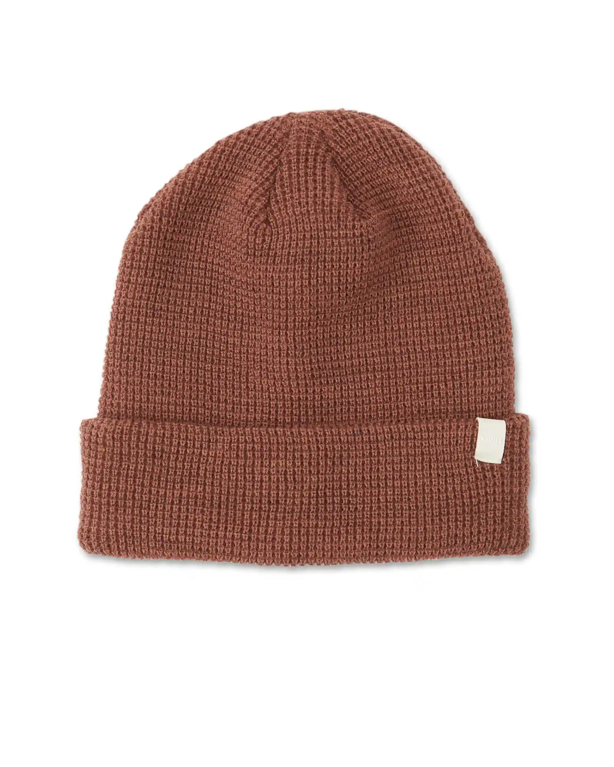 Alpine Waffle Beanie | Hazelnut