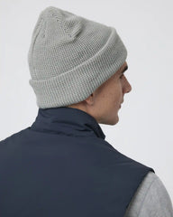 Alpine Waffle Beanie | Sky Grey