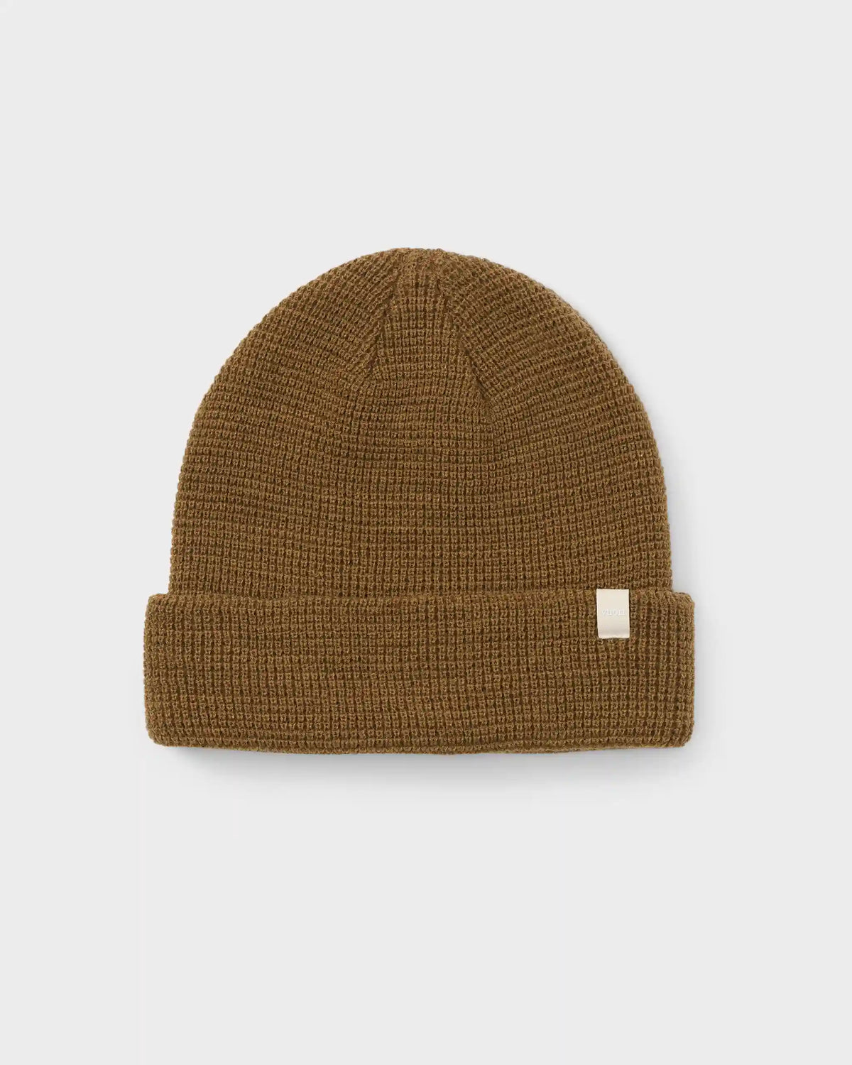 Alpine Waffle Beanie | Tobacco