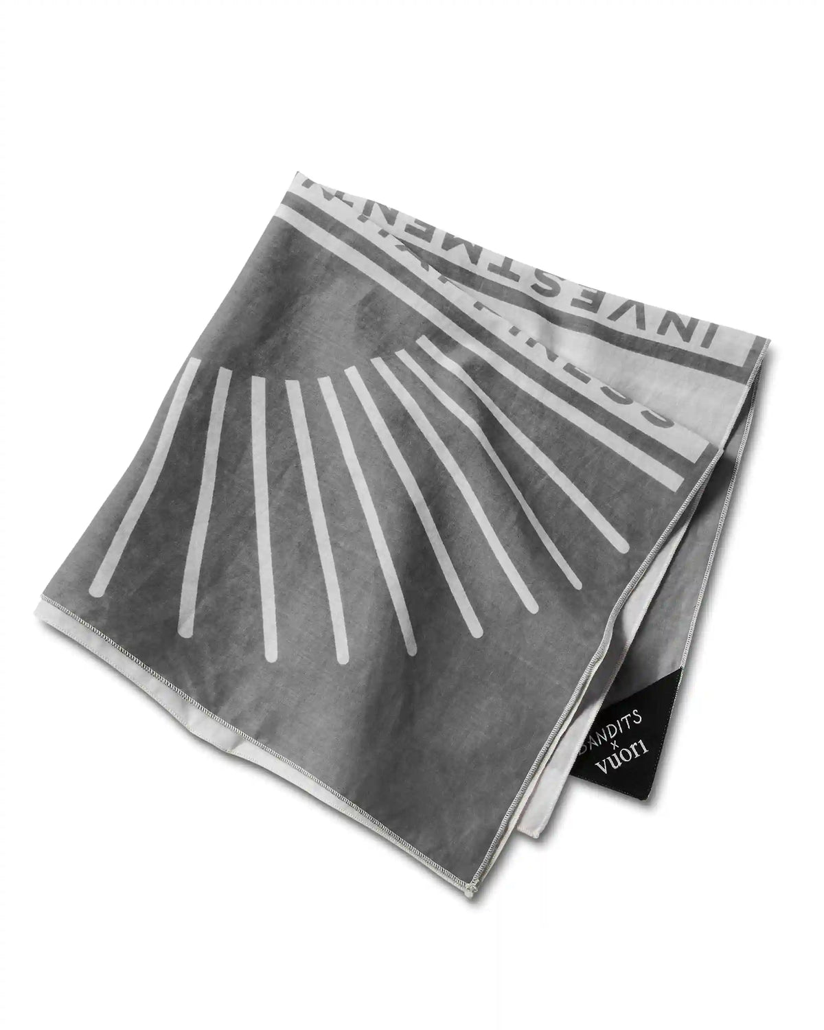 Happiness Bandana | Light Grey