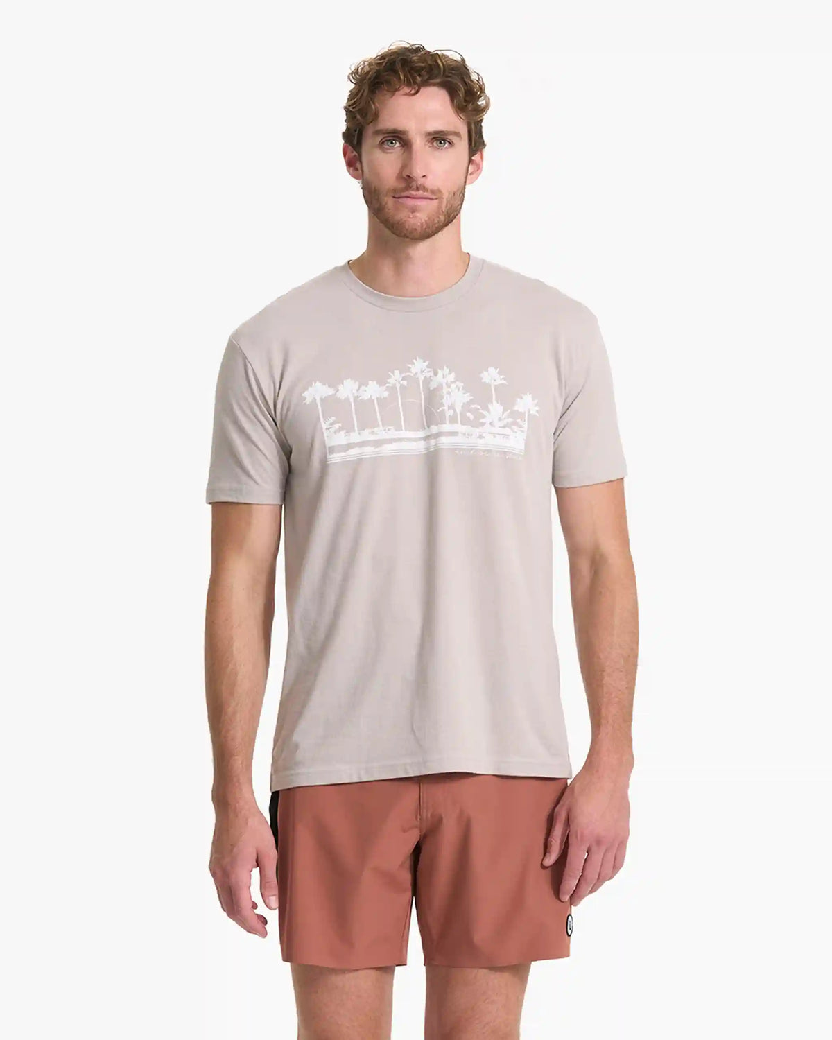 Vintage Coast Tee | Light Grey