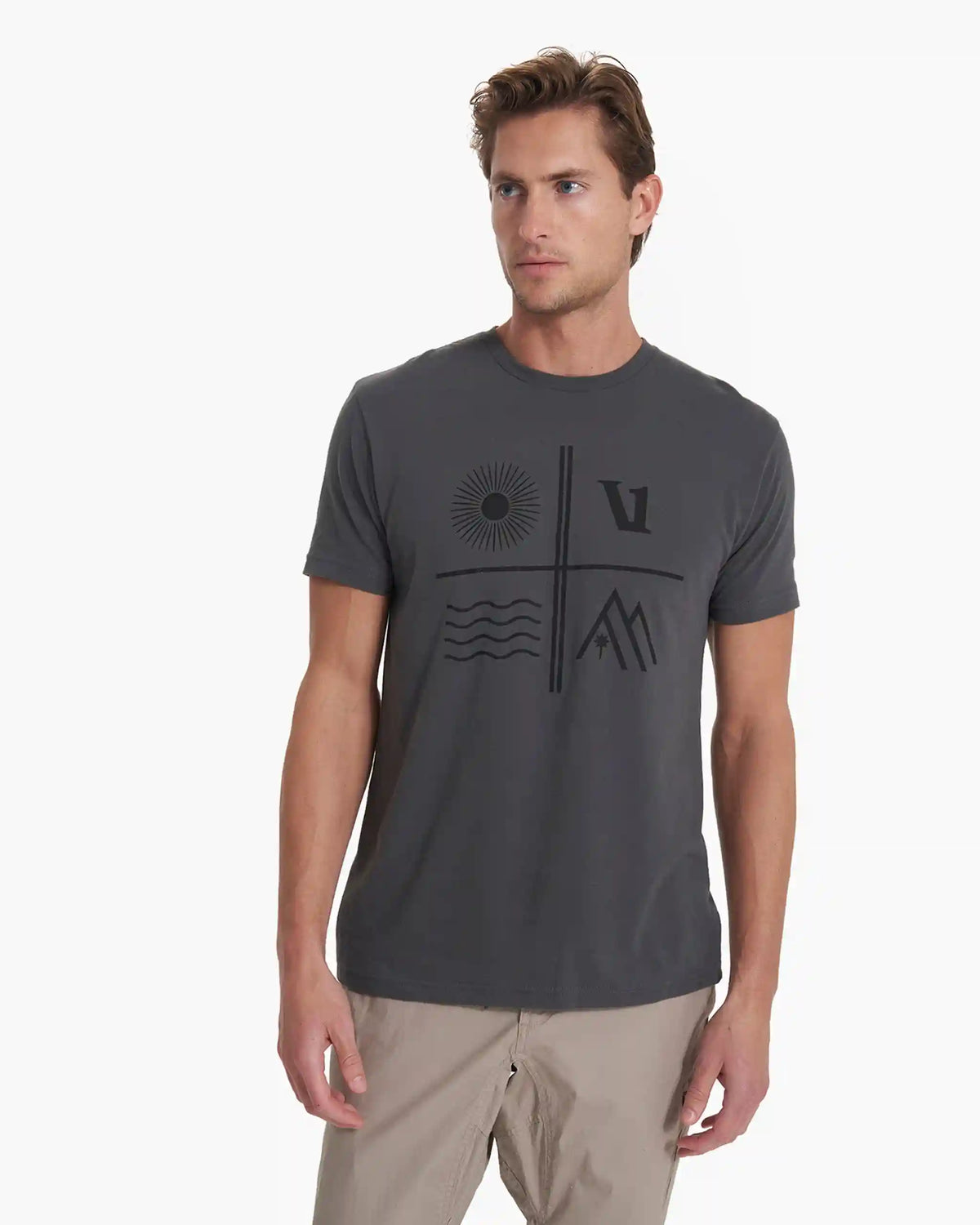 Talisman Tee | Charcoal