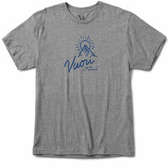 Vuori Peak Tech Tee | Heather Grey