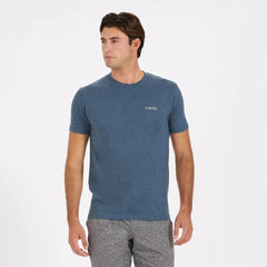 Mind Body Land Sea Tee | Indigo Heather