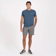 Mind Body Land Sea Tee | Indigo Heather