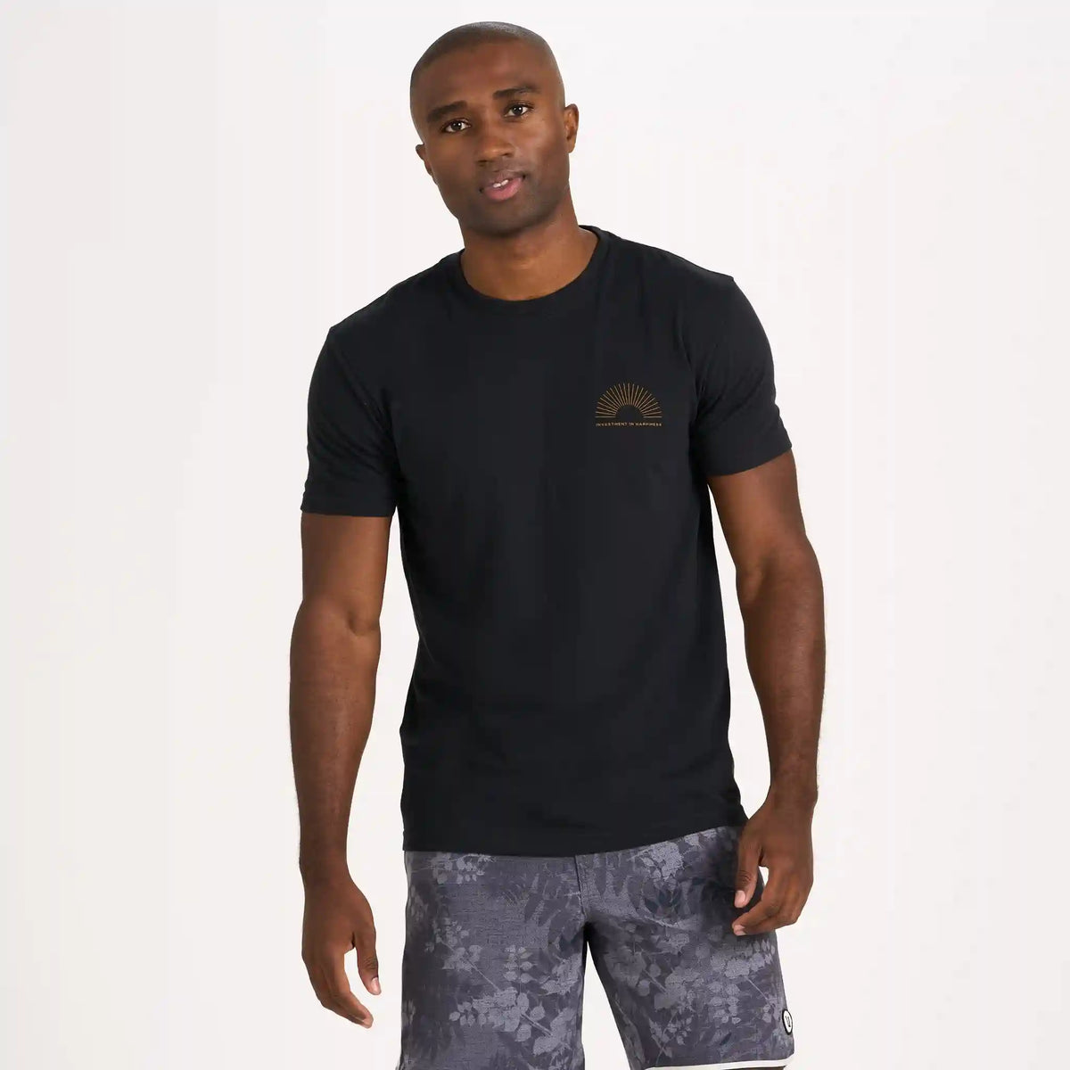 Investment in Happiness Tee | Black