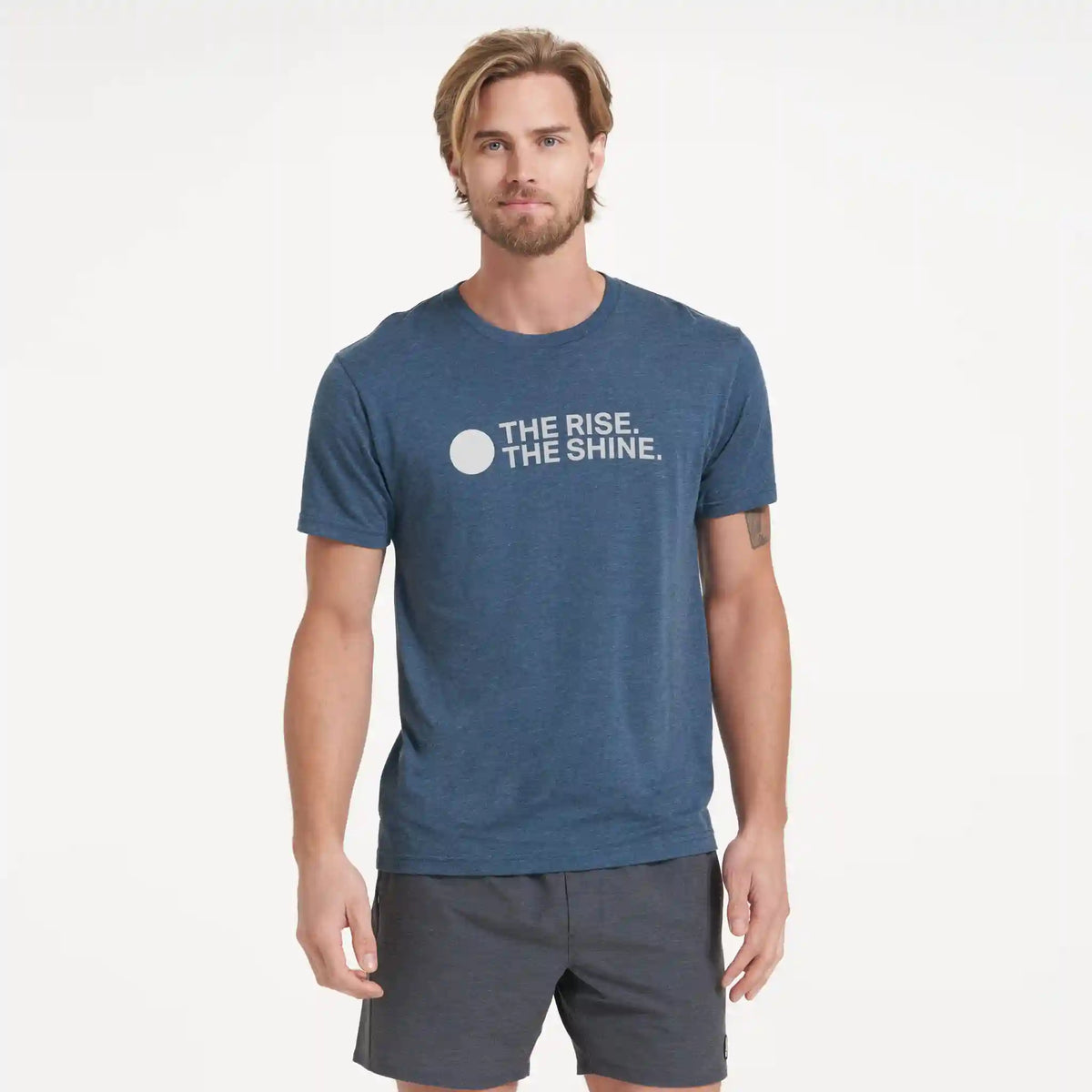 TRTS Tonal Tee | Indigo Heather