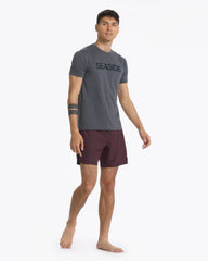 Seaside Tee | Charcoal