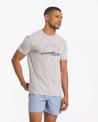 Sun Sets Tee | Light Grey