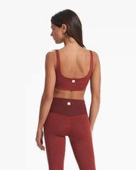 Lux Rib Daily Bra | Currant Heather
