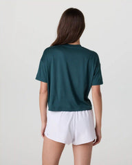 Energy Tee | Moss Heather