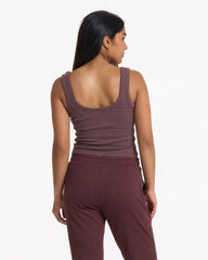 Sunrise Crop Tank | Chestnut