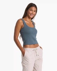 Sunrise Crop Tank | Stone