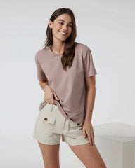 Feather Tee | Canyon Clay