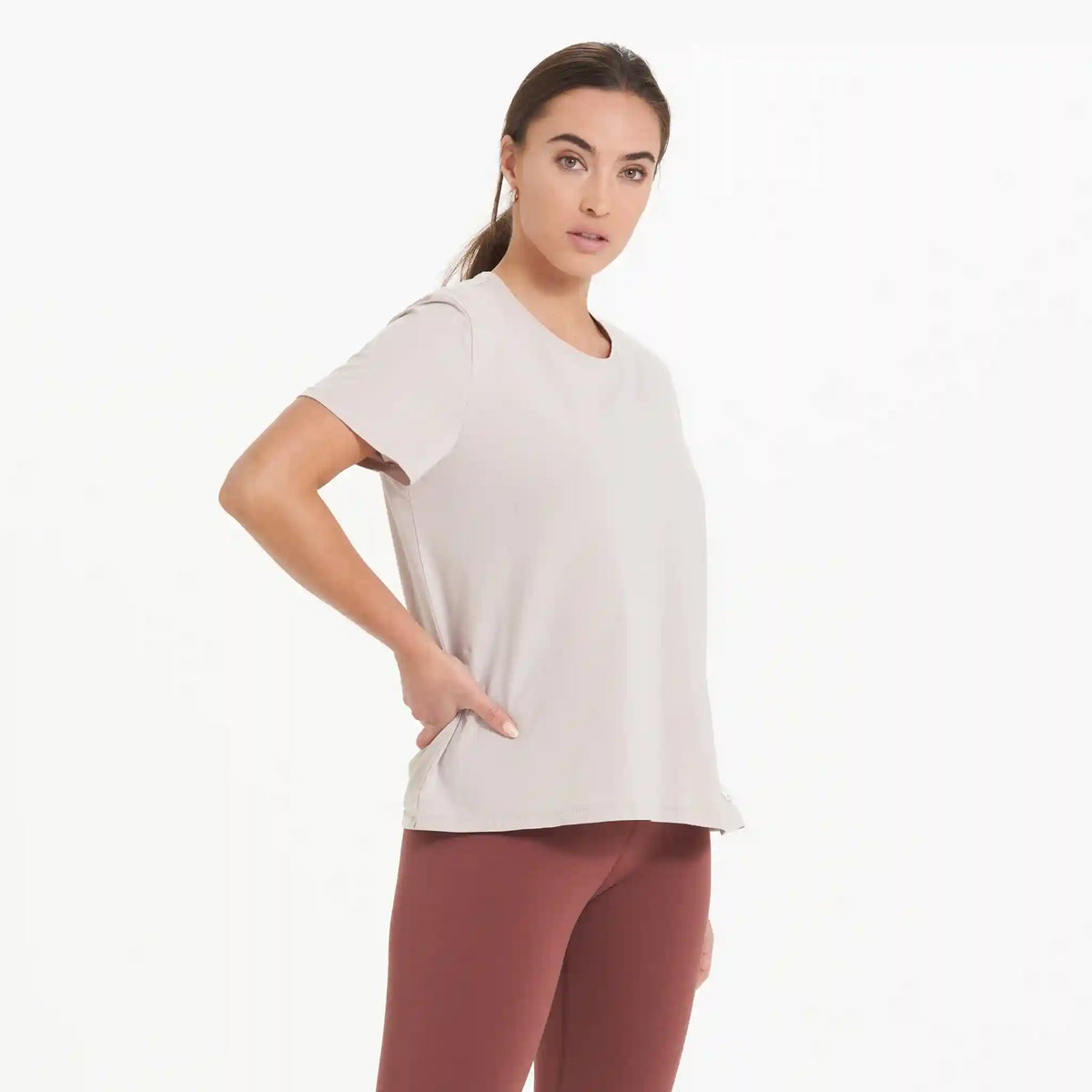 Feather Tee | Oyster
