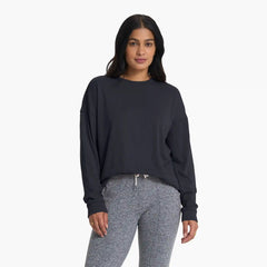 Long-Sleeve Sunrise Crew | Black
