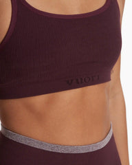 Helix Seamless Bra | Cerise