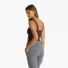 Elevation Square Neck Tank | Chestnut Heather