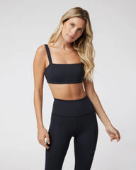 Evolve Square Neck Bra | Black