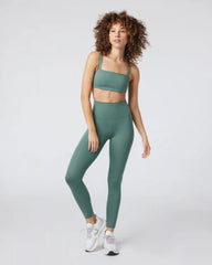 Evolve Square Neck Bra | Sea Pine