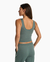 Halo Essential Tank | Sea Pine Heather
