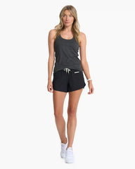 Lux Performance Tank | Charcoal Heather