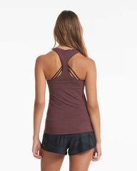 Lux Performance Tank | Chestnut Heather