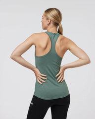 Lux Performance Tank | Marsh Heather