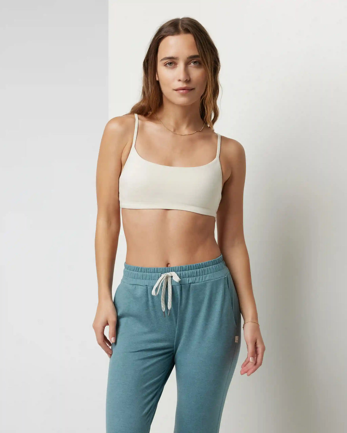 Halo Essential Bra | Milkweed Heather