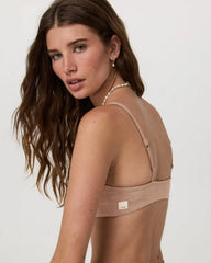 Halo Essential Bra | Nutmeg Heather