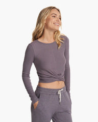 Long Sleeve Cove Twist Tee | Sawyer