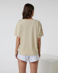 Sutton V-Neck | Cashew