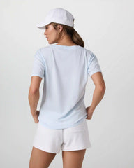 Sutton V-Neck | Light Mist
