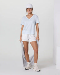 Sutton V-Neck | Light Mist