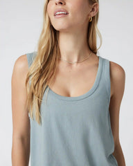 Sutton Relaxed Tank | Vintage Pistachio