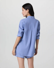 Trestles Twill Button Up | Bluebell