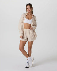 Trestles Twill Button Up | Sand Dollar