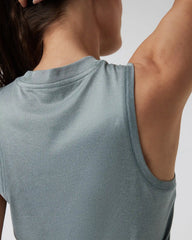Energy Top Long | Vintage Pistachio Heather