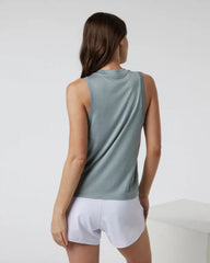 Energy Top Long | Vintage Pistachio Heather