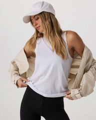 Energy Top Long | White