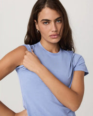 Feather Baby Tee | Bluebell