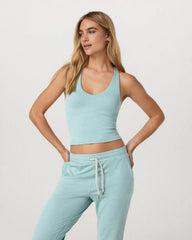 Halo Performance Crop 2.0 | Sea Spray Heather
