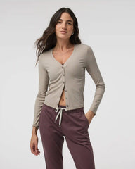 Long Sleeve Pose Cardigan | Toast