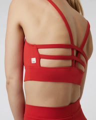 Yosemite Longline Bra | Scarlet